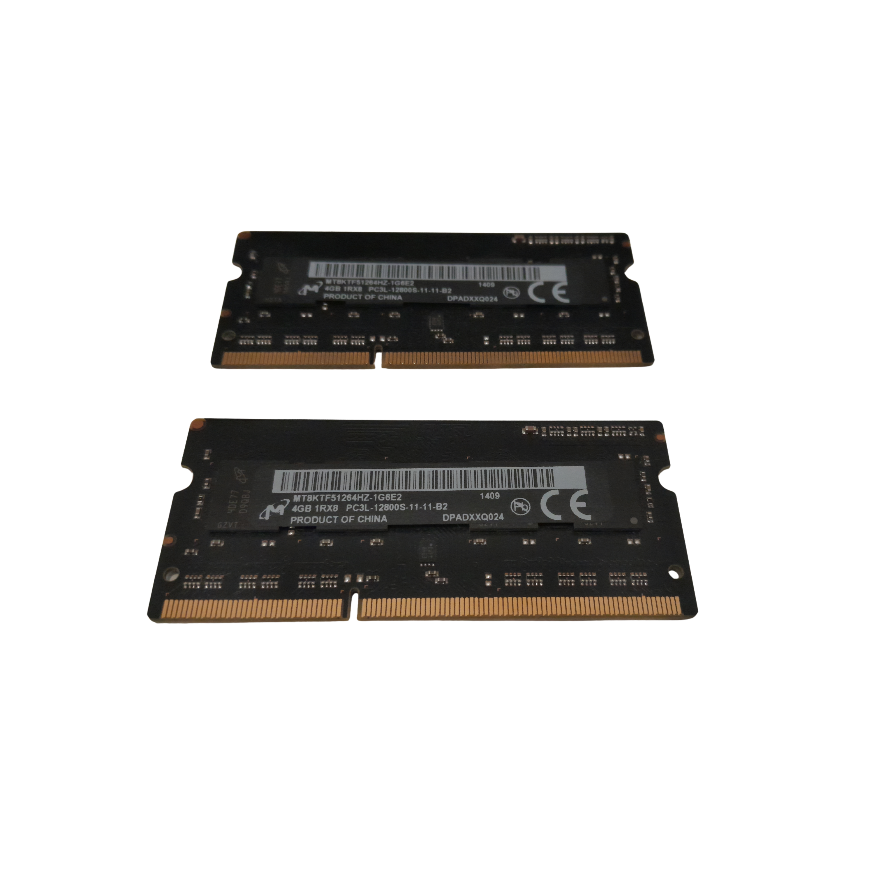8GB (2x4GB) Micron DDR3L Laptop RAM – 1600MHz PC3L-12800S SO-DIMM